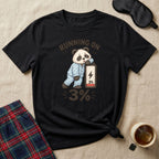 Running On 3% Sleepy Panda T-Shirt