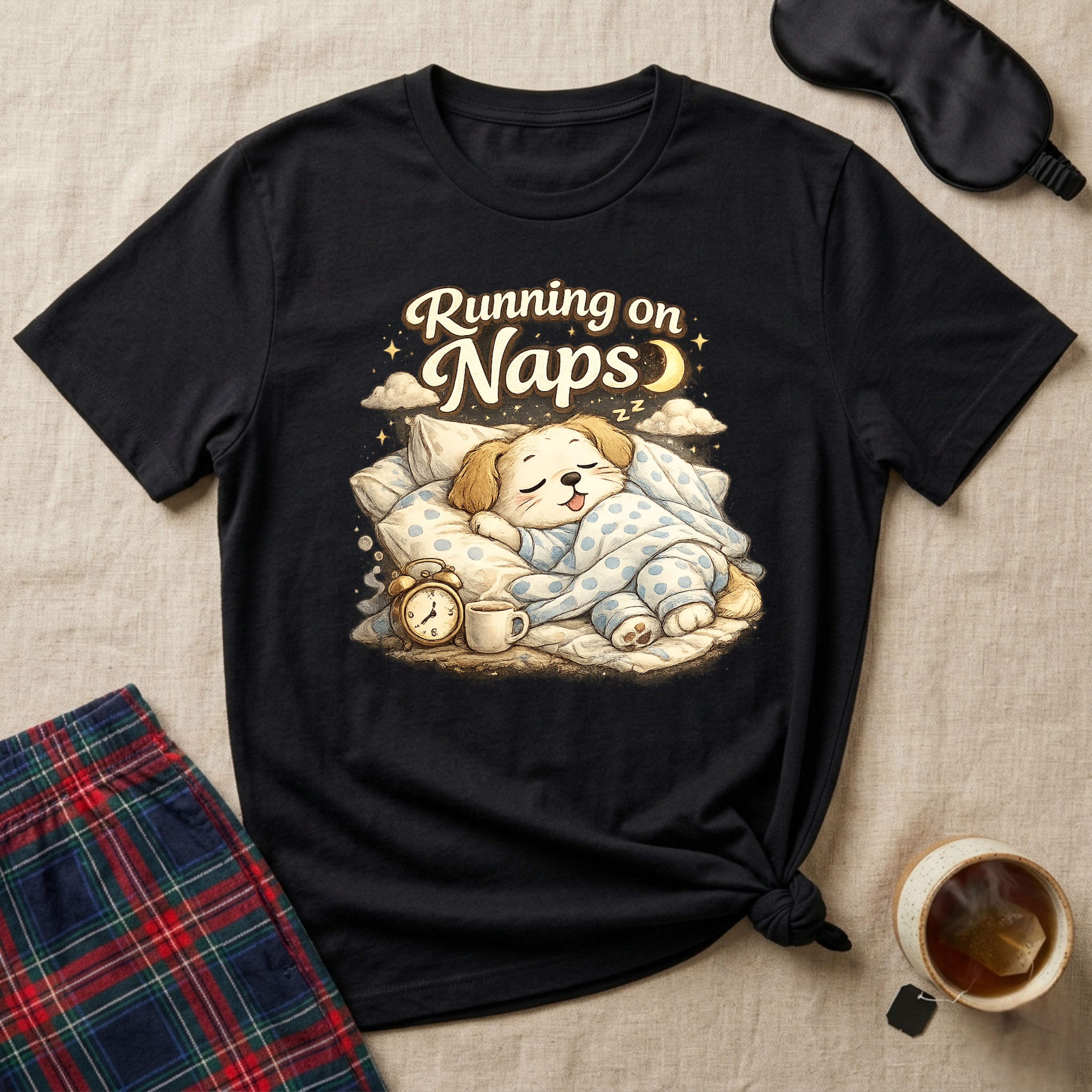 Running On Naps Puppy T-Shirt