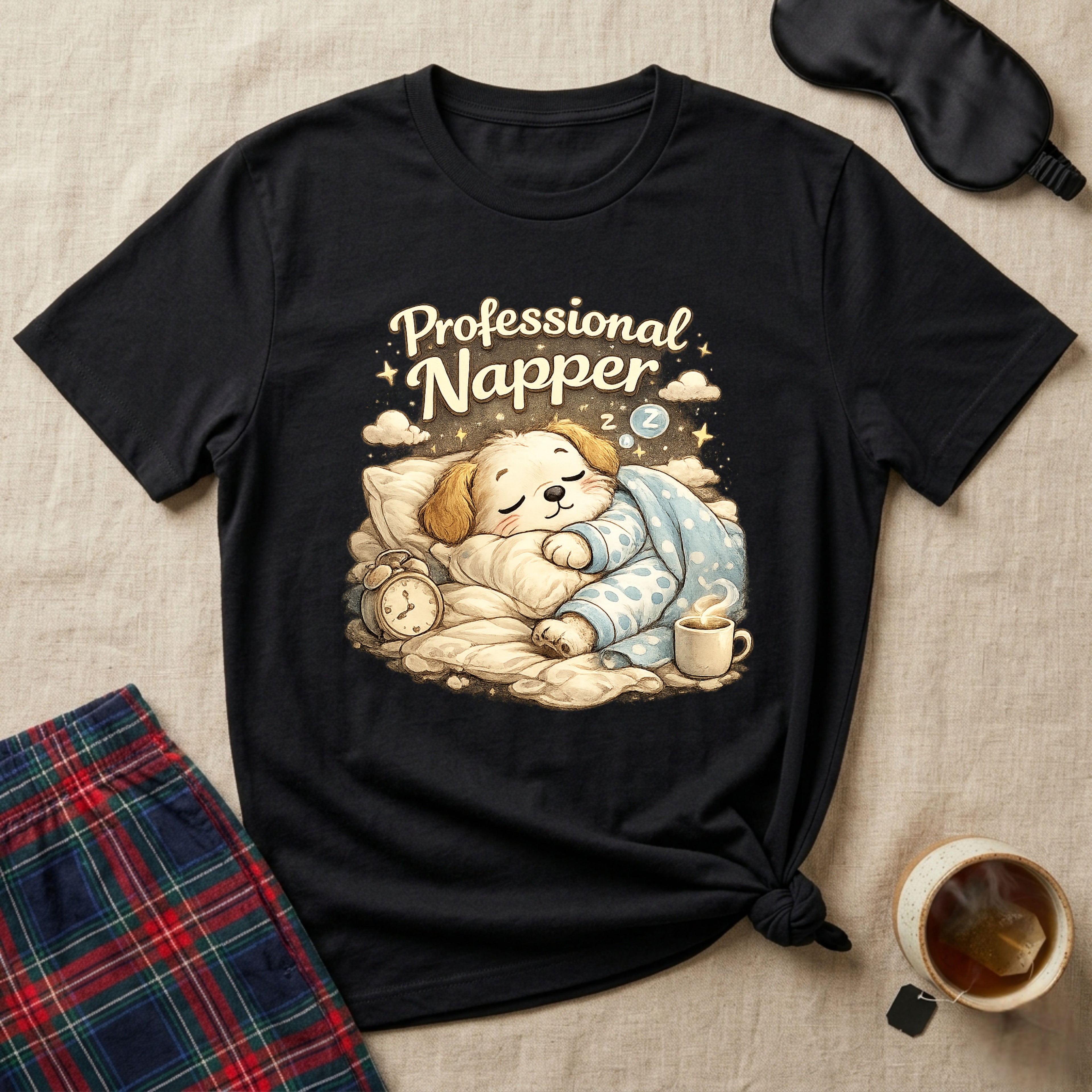 Professional Napper Puppy T-Shirt