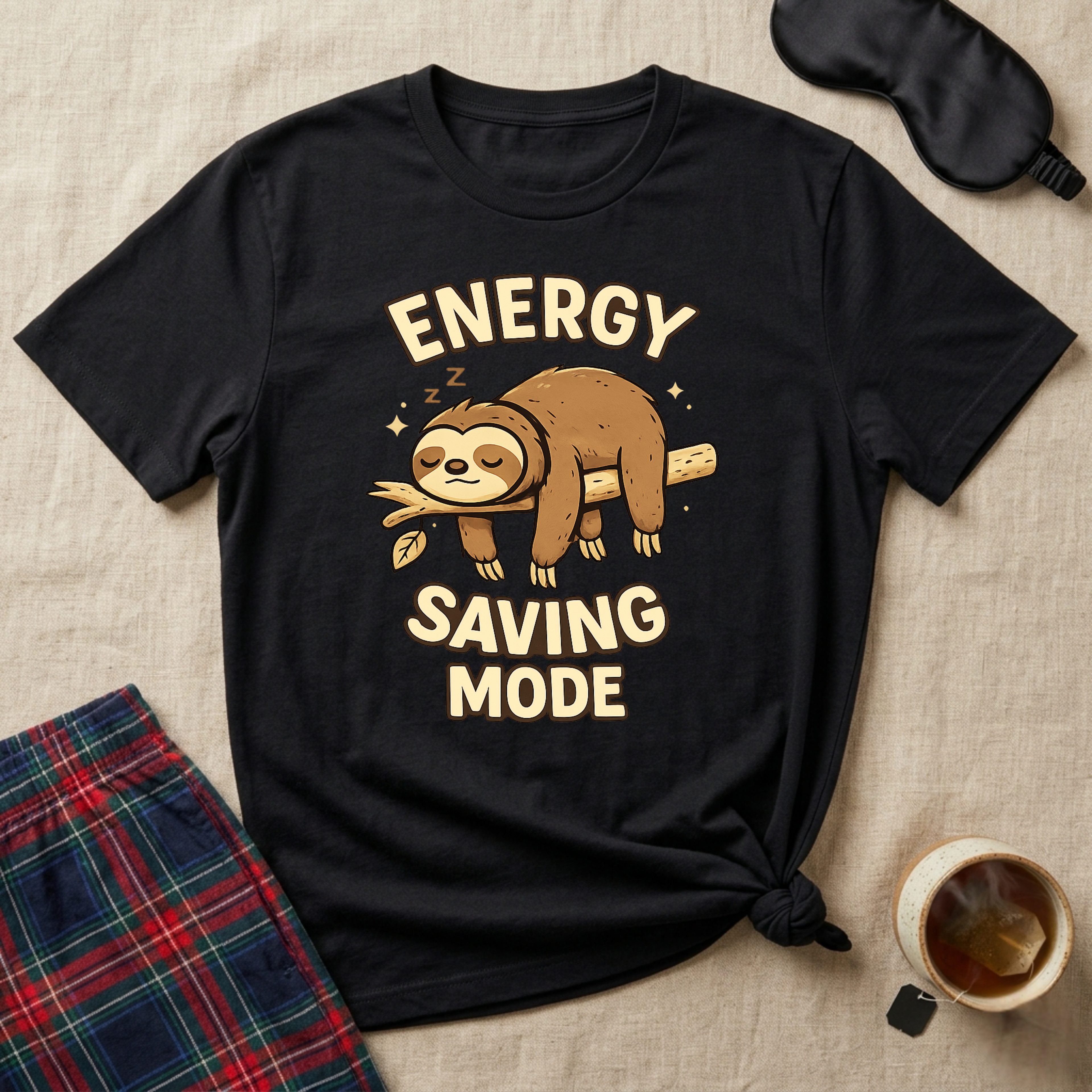 Energy Saving Sloth T-Shirt