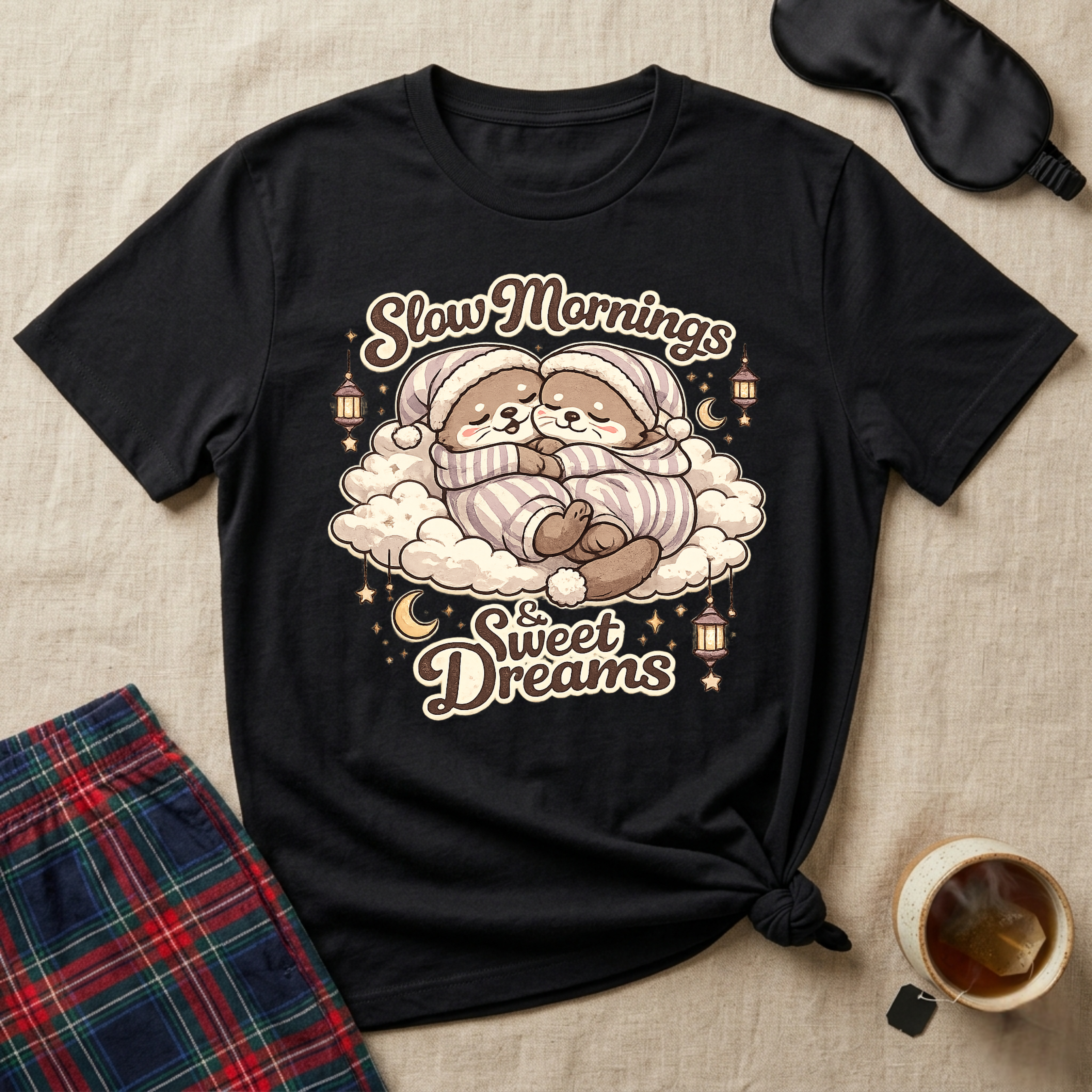 Slow Mornings Sloth T-Shirt