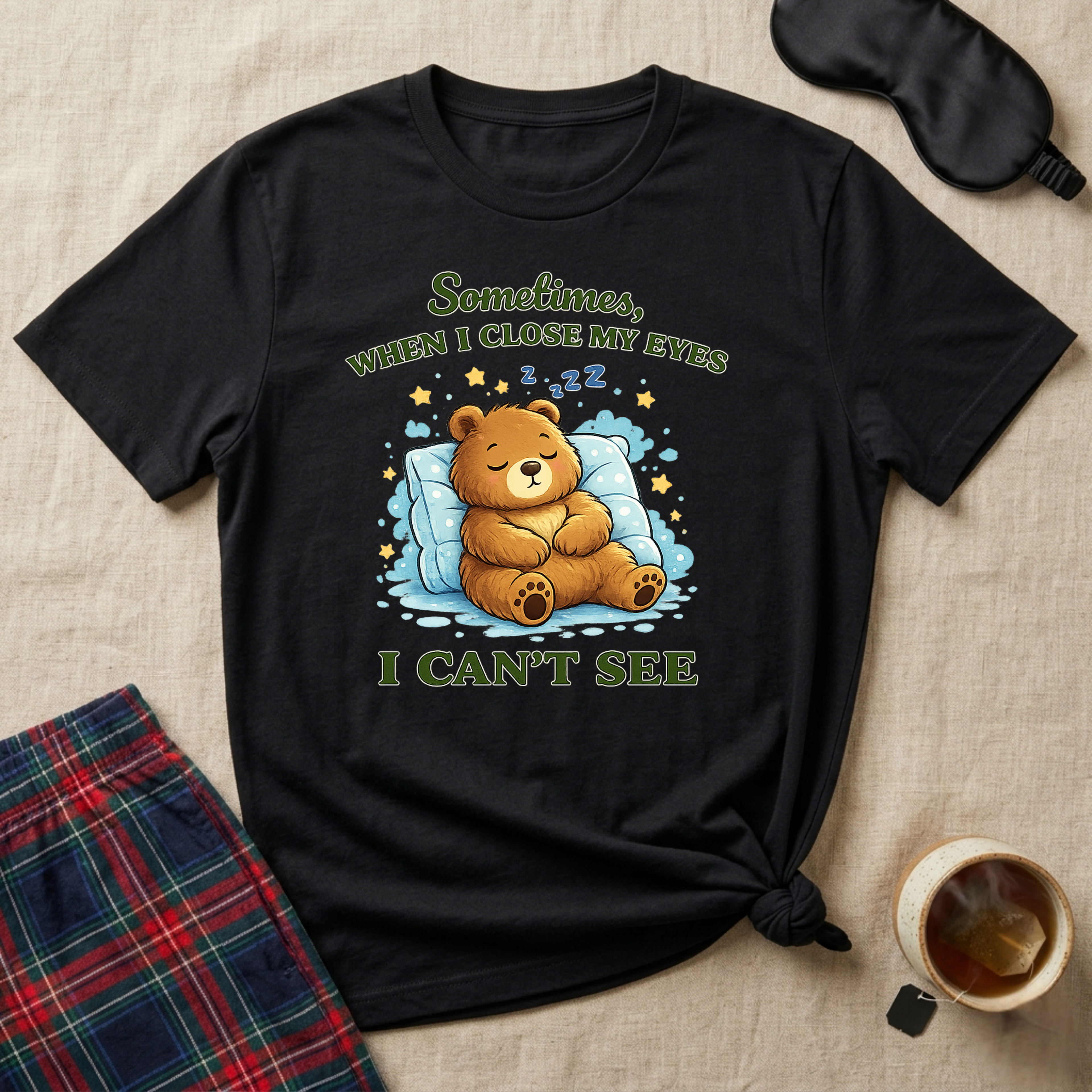 Close My Eyes Sleepy T-Shirt