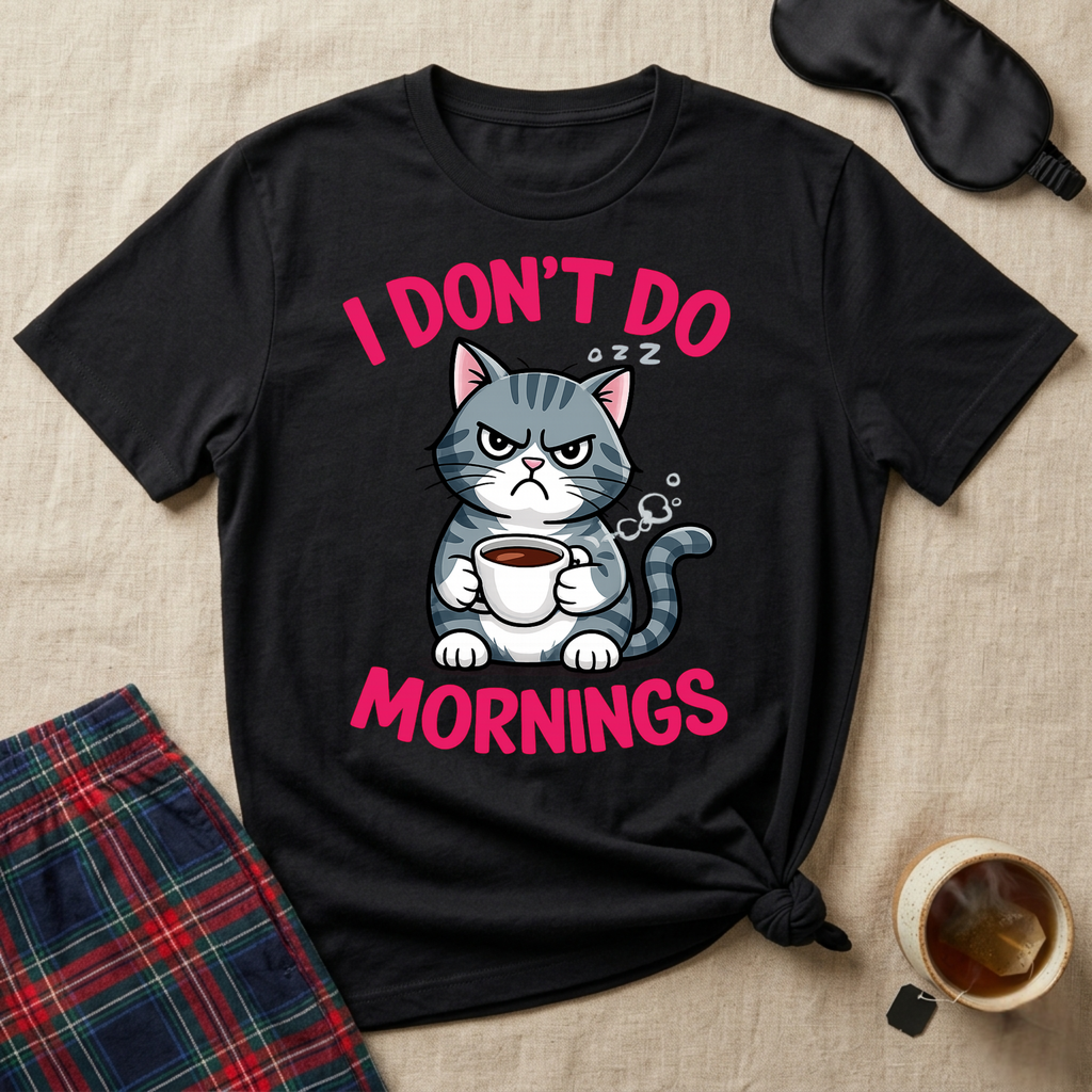 Don't Do Mornings T-Shirt