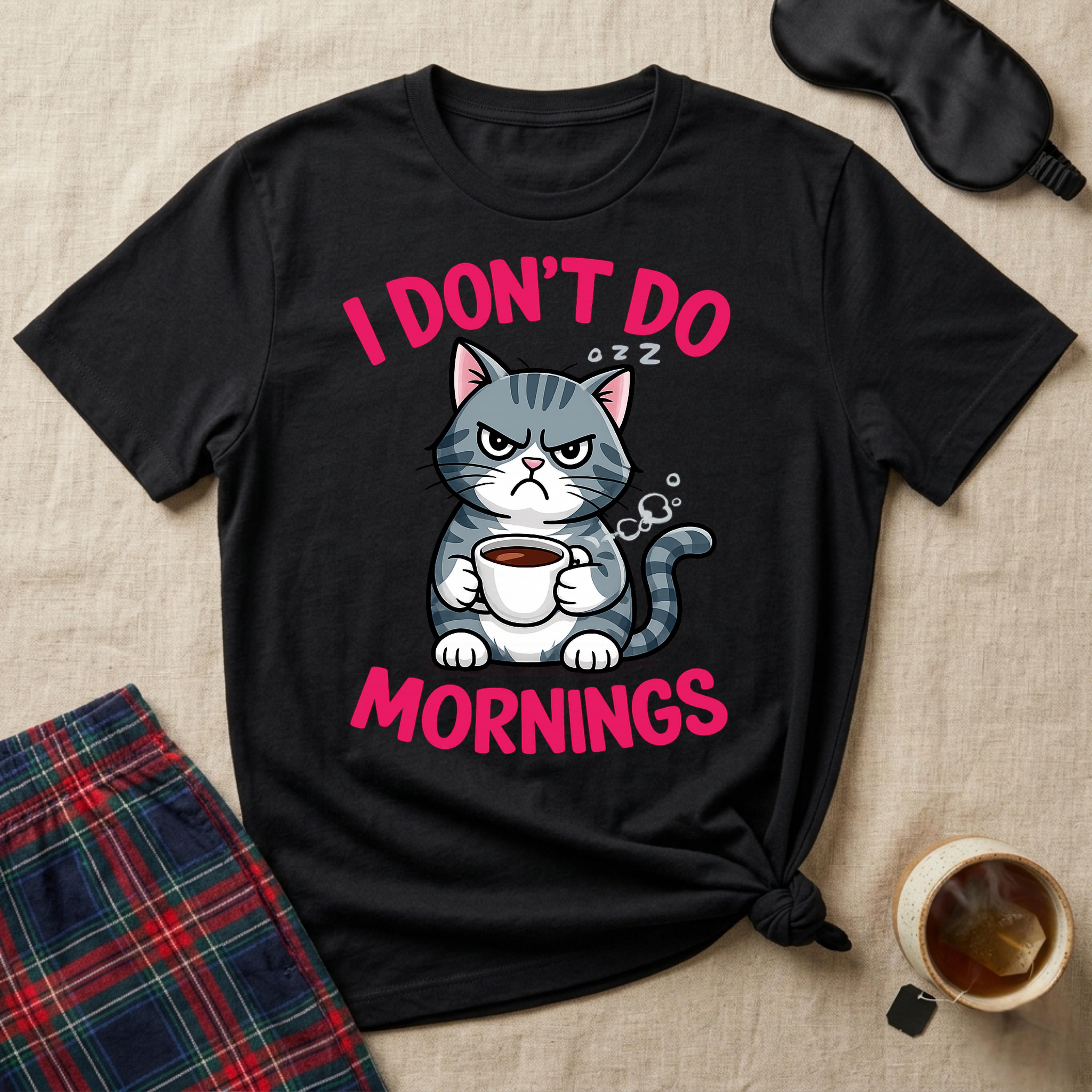 Don't Do Mornings T-Shirt