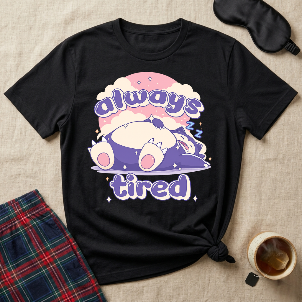 Always Tired Sleepy T-Shirt