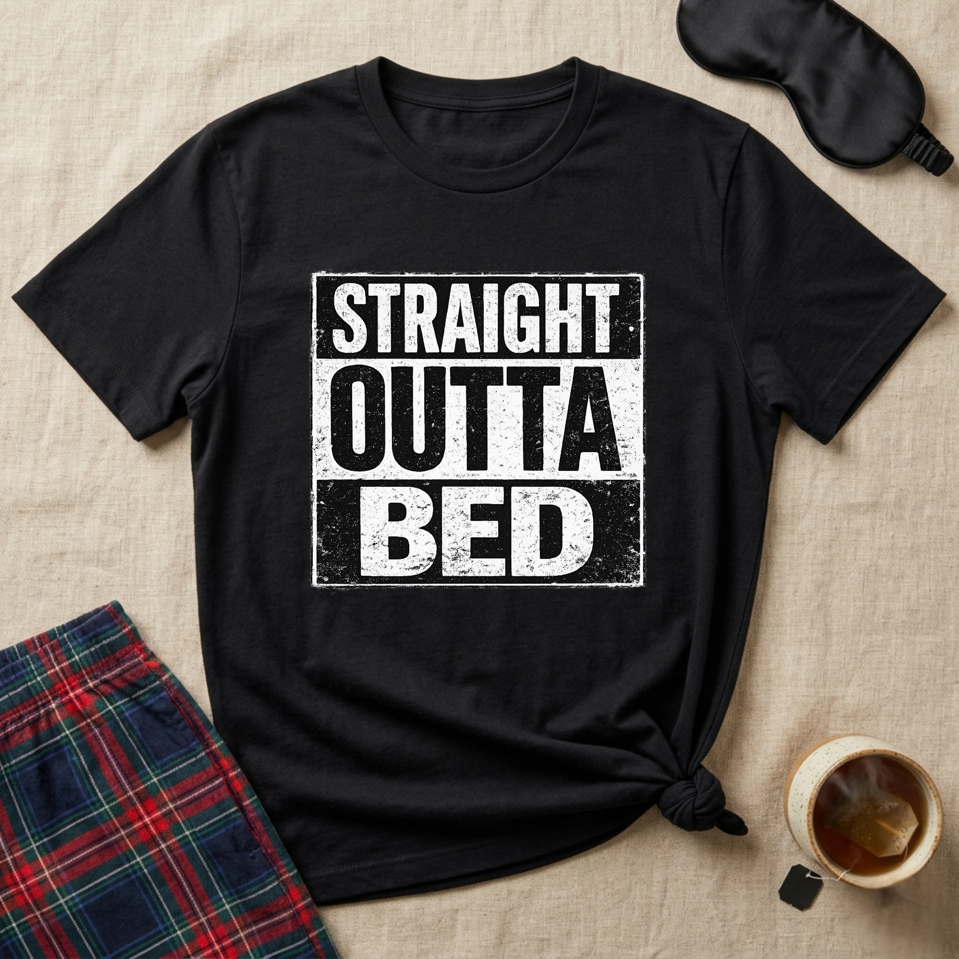 Straight Outta Bed T-Shirt