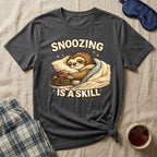 Snoozing Is A Skill Sloth T-Shirt