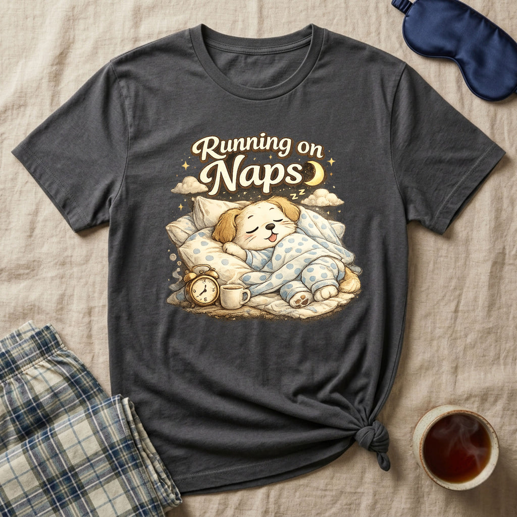 Running On Naps Puppy T-Shirt