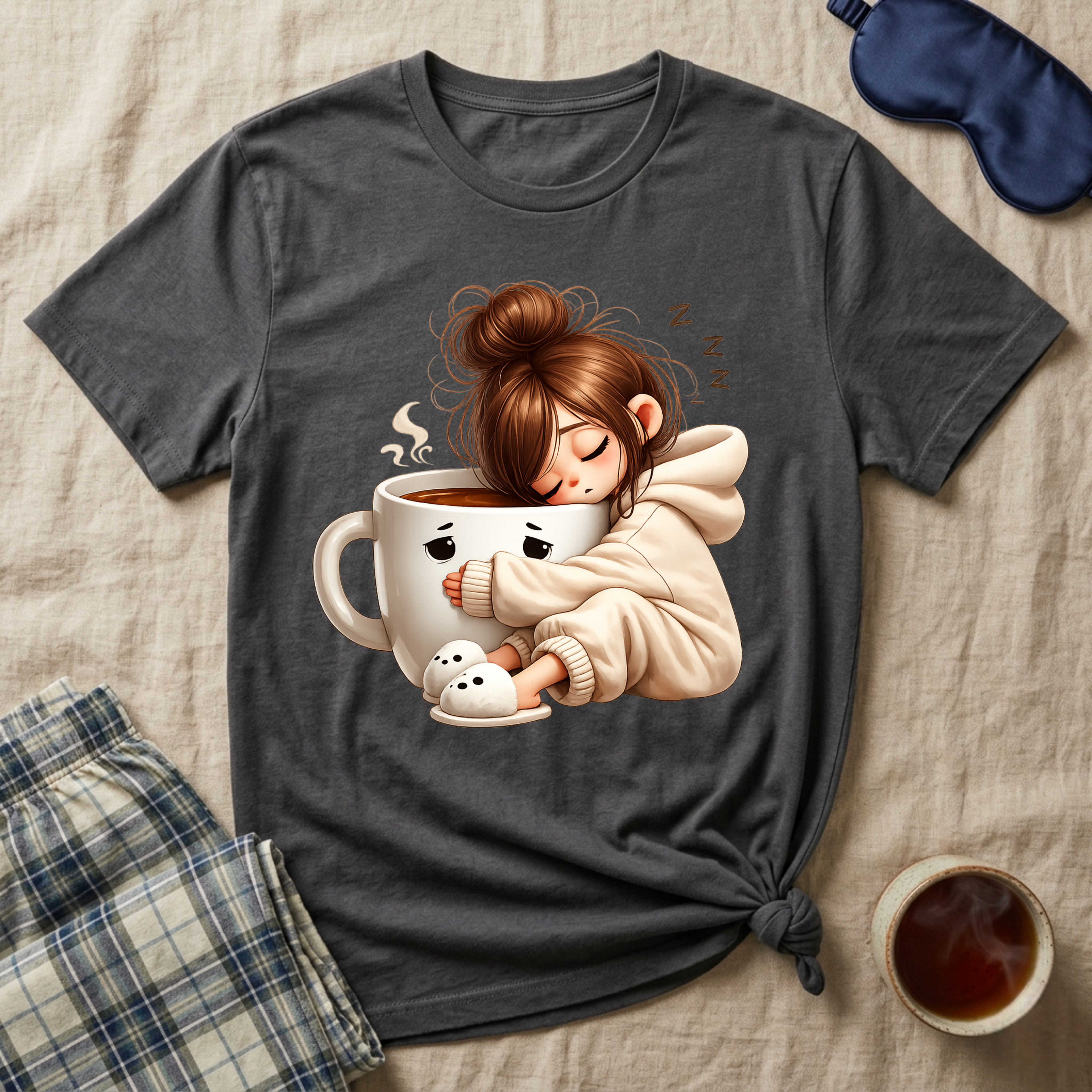 Coffee Mug Pillow T-Shirt