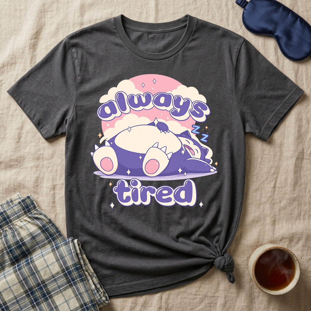 Always Tired Sleepy T-Shirt