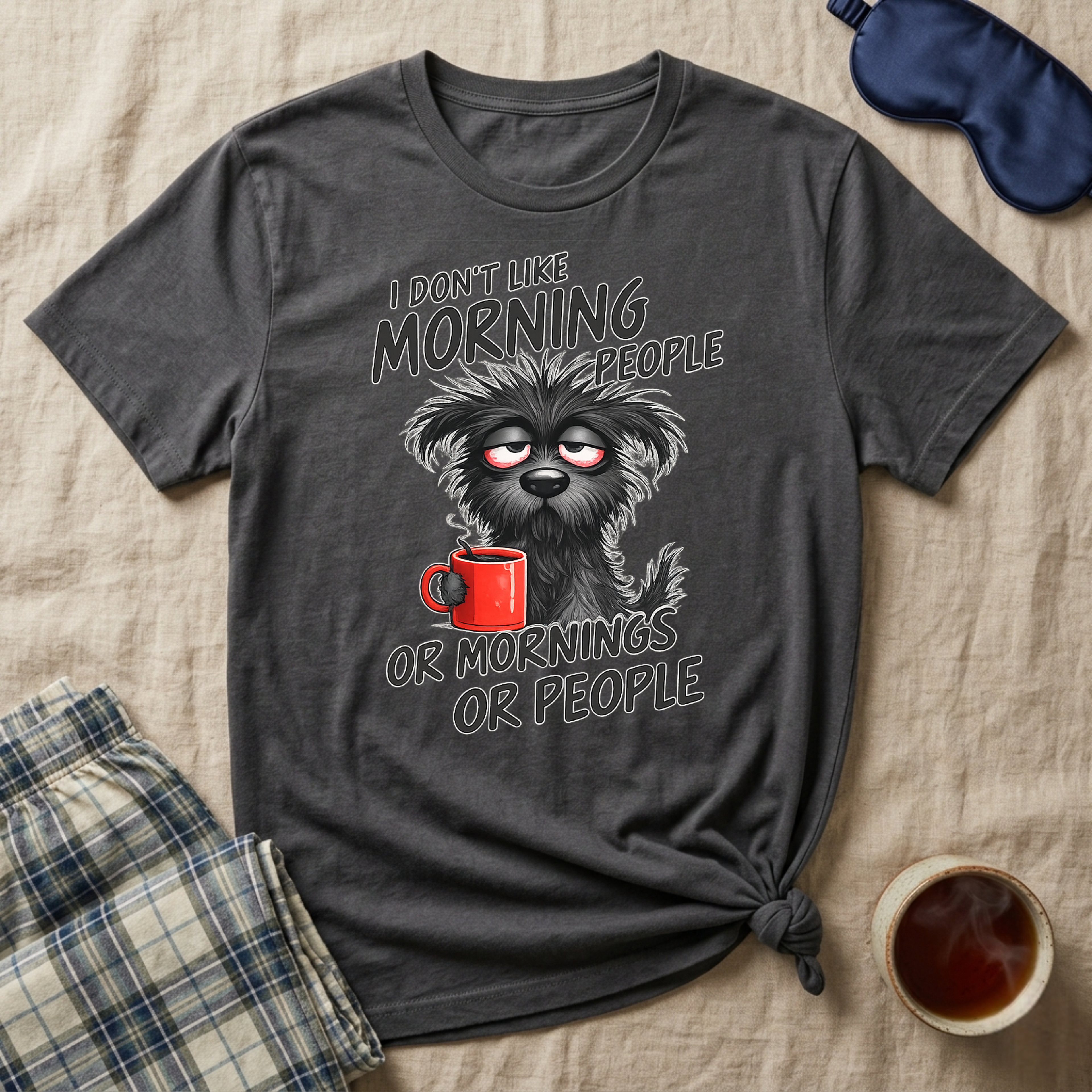 I Don't Like Morning People T-Shirt