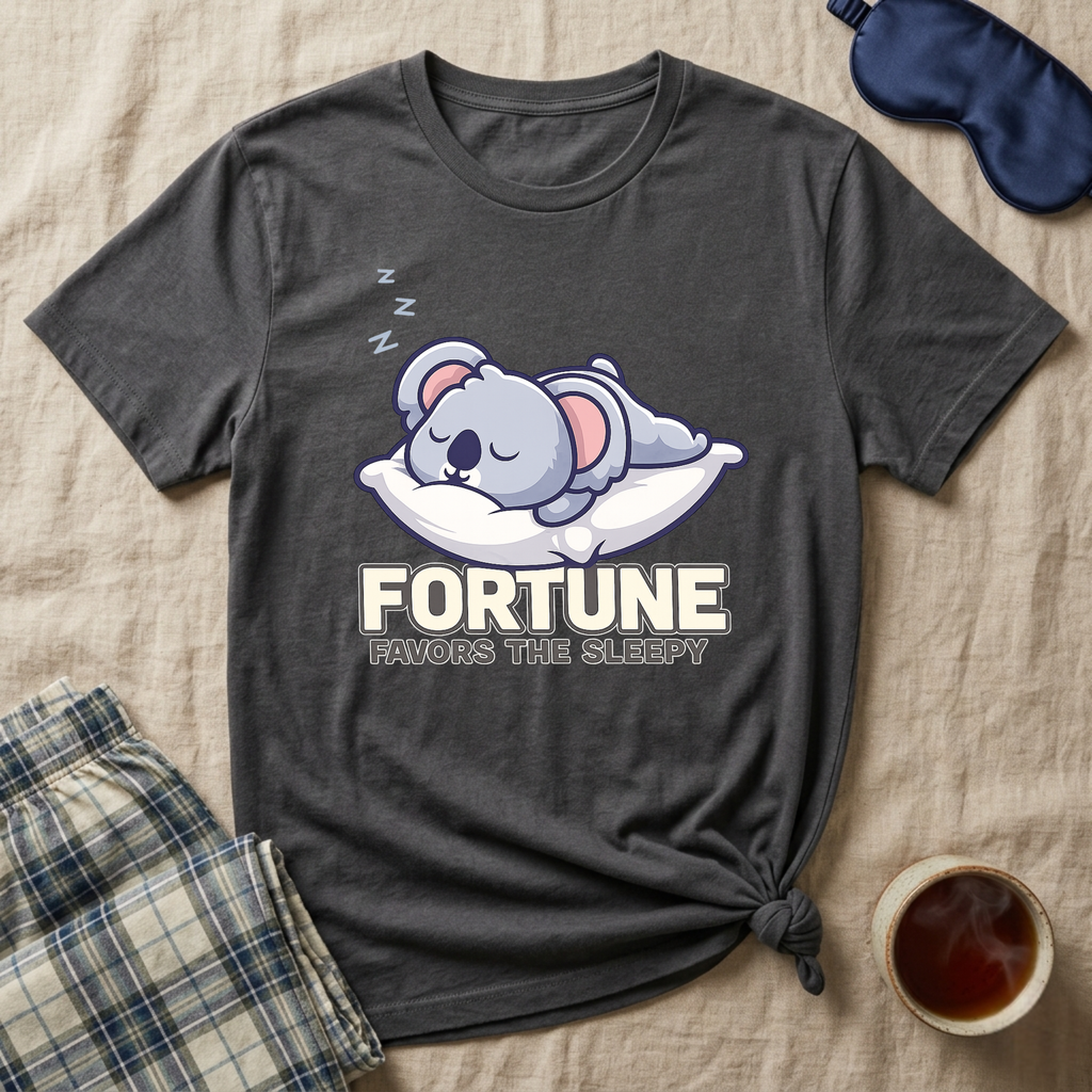 Fortune Favors The Sleepy T-Shirt