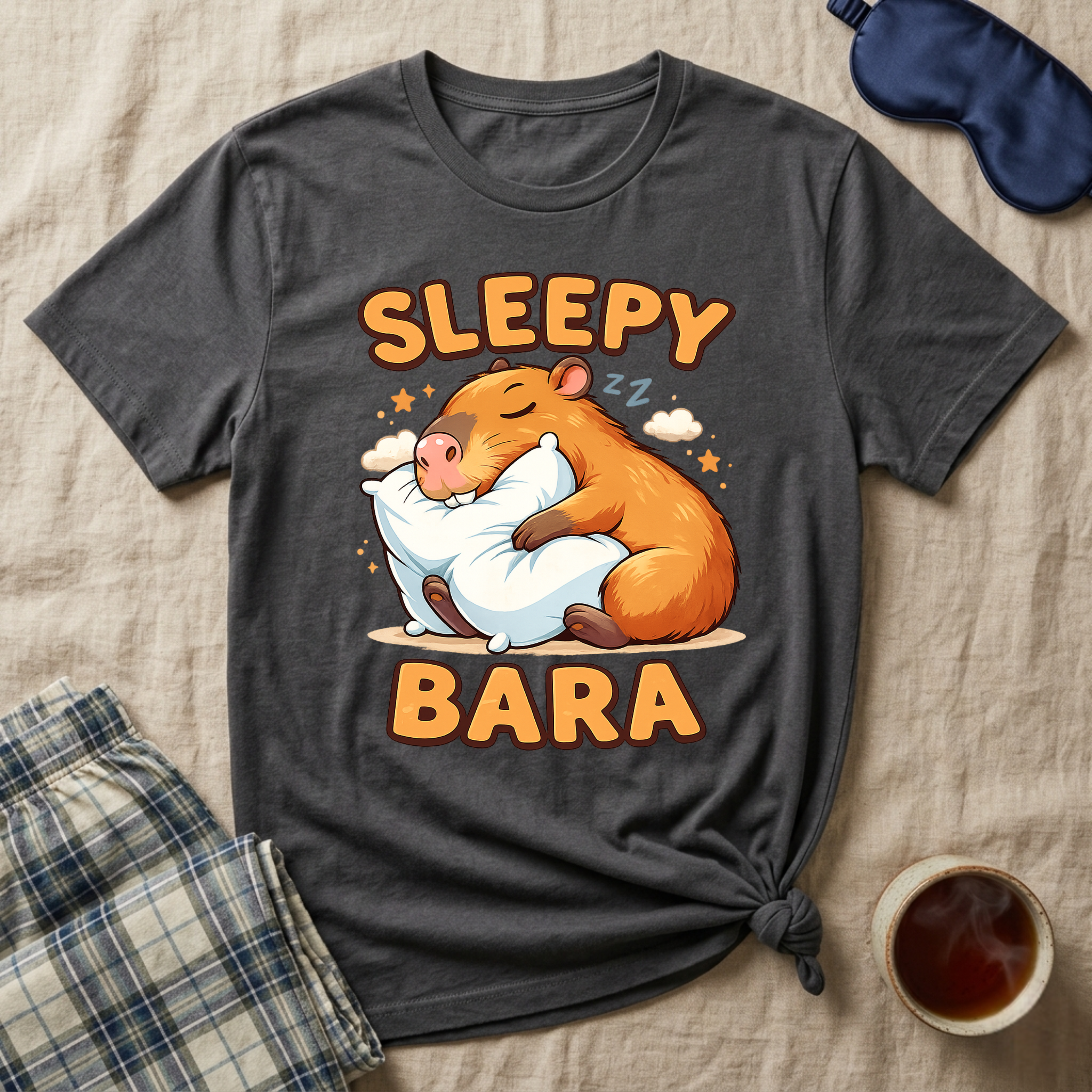 Sleepybara Pillow T-Shirt