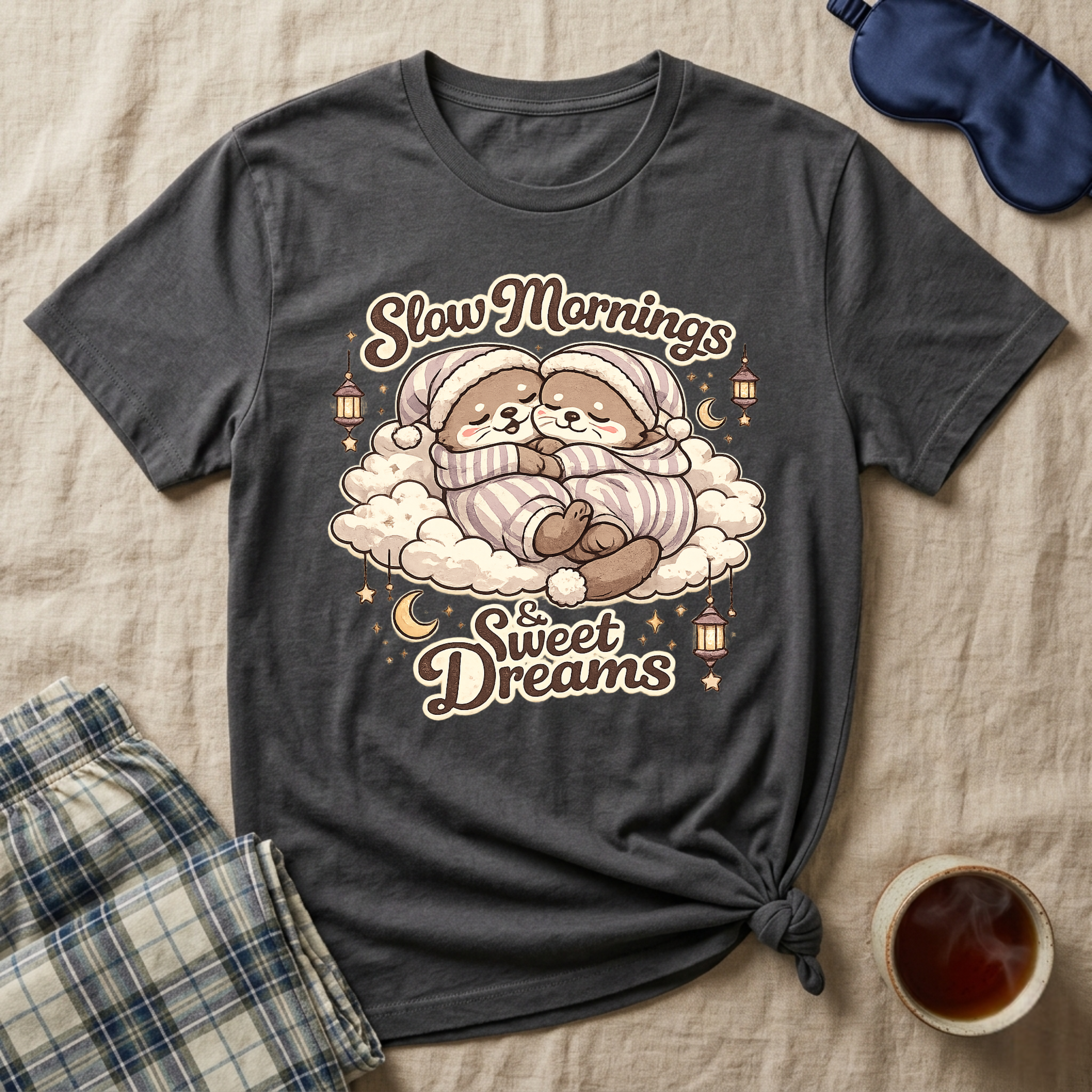 Slow Mornings Sloth T-Shirt