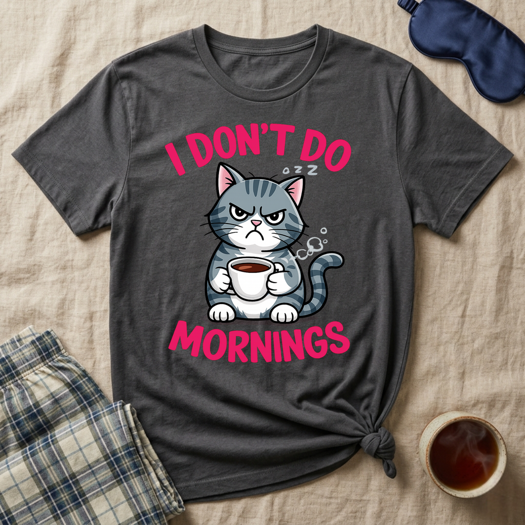 Don't Do Mornings T-Shirt