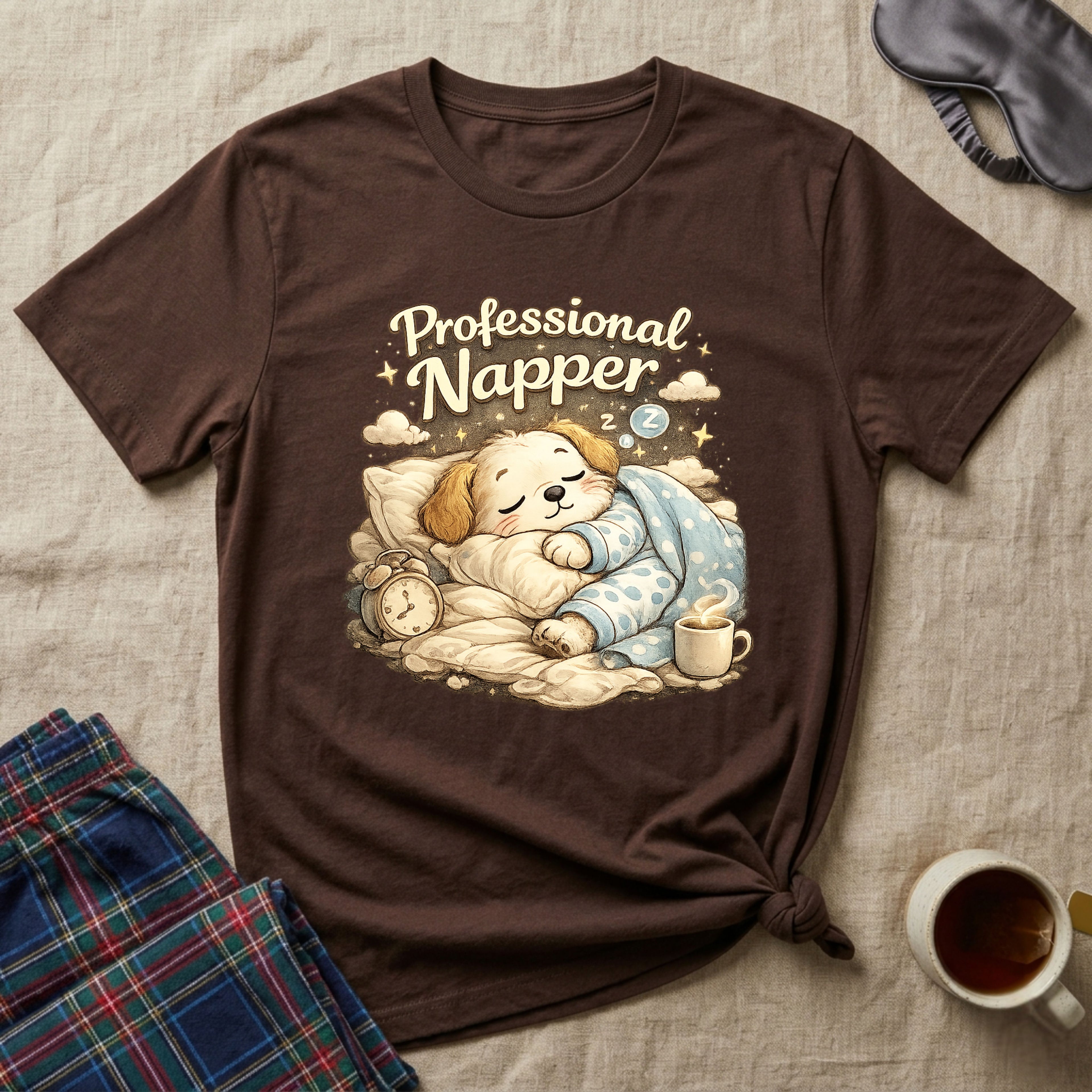 Professional Napper Puppy T-Shirt
