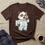 Sleepy Nerdy Panda T-Shirt
