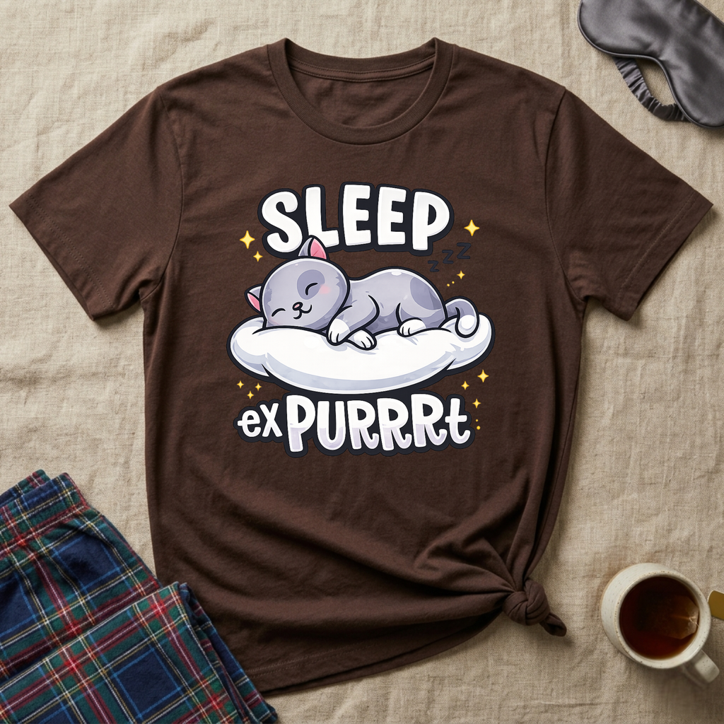 Sleep Expurrrrt T-Shirt