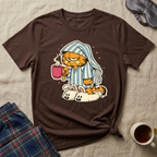 Lazy Coffee Cat T-Shirt