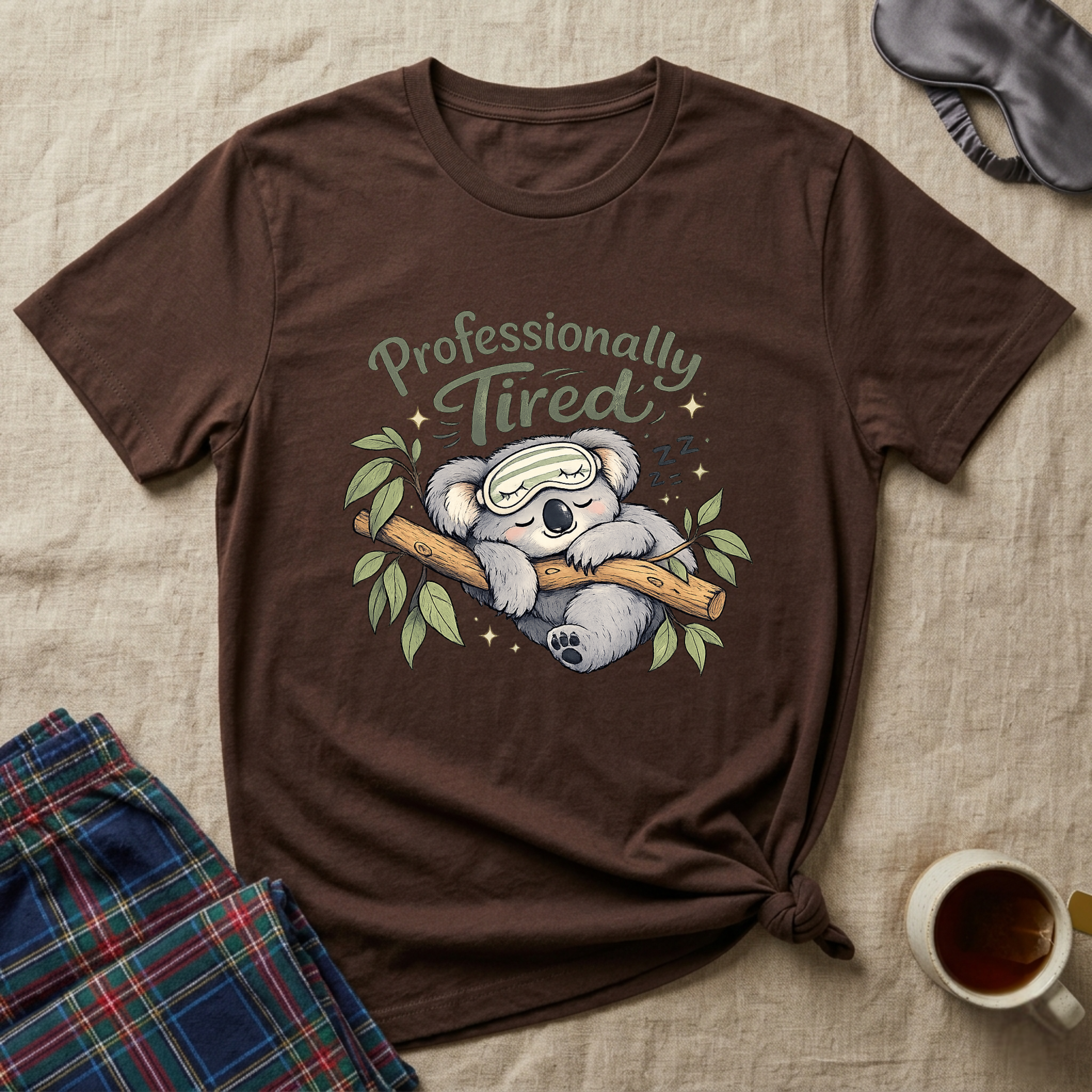 Professionally Tired Koala T-Shirt