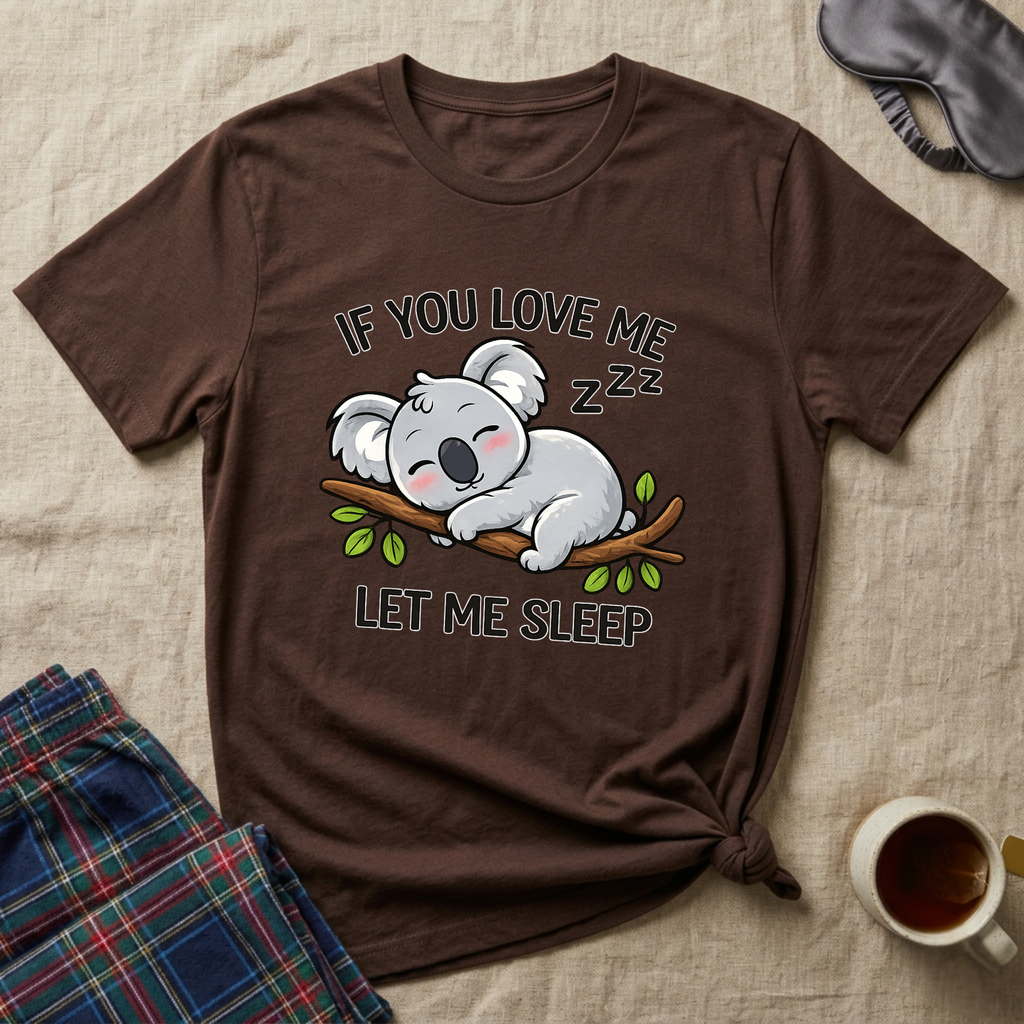 Let Me Sleep T-Shirt