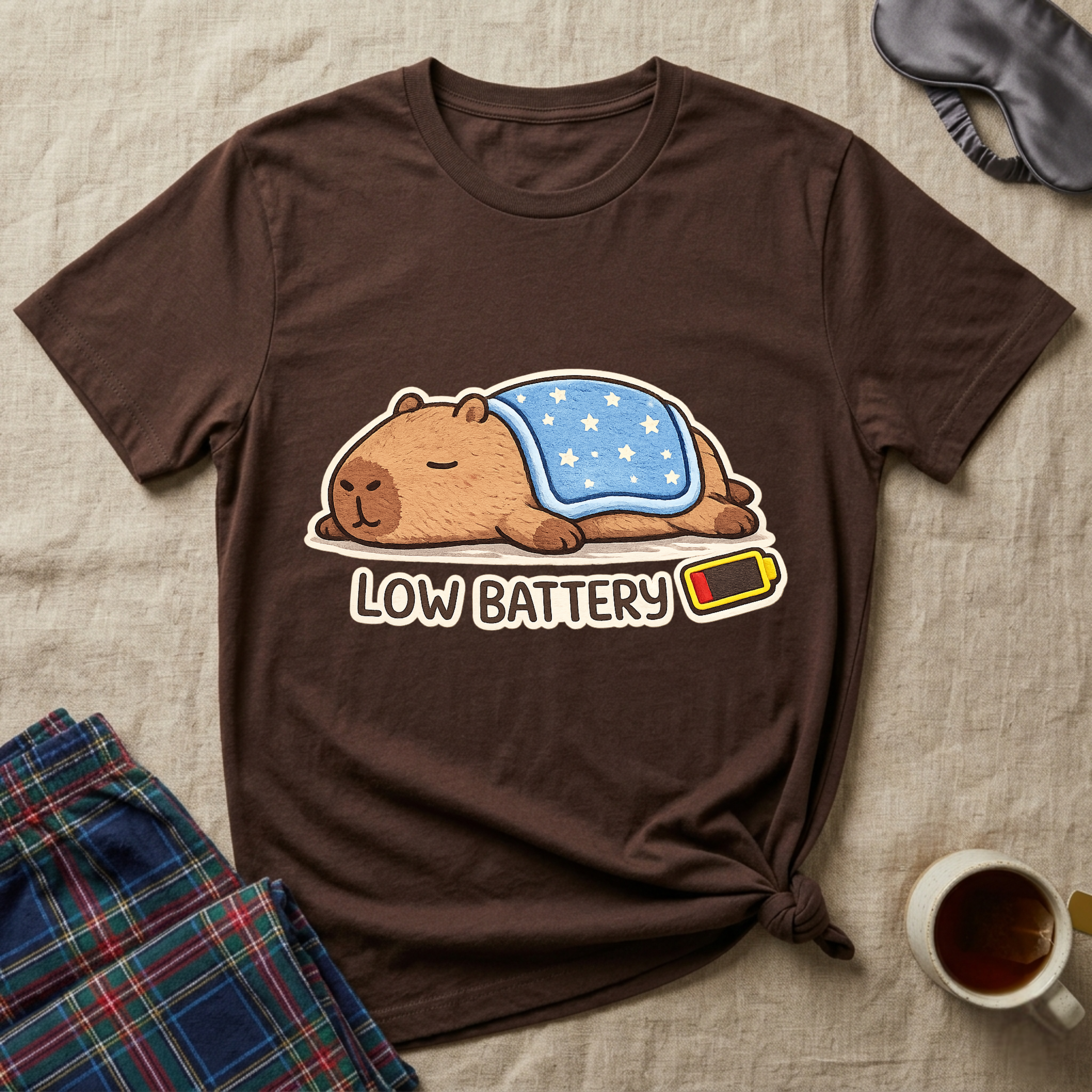 Low Battery Otter T-Shirt