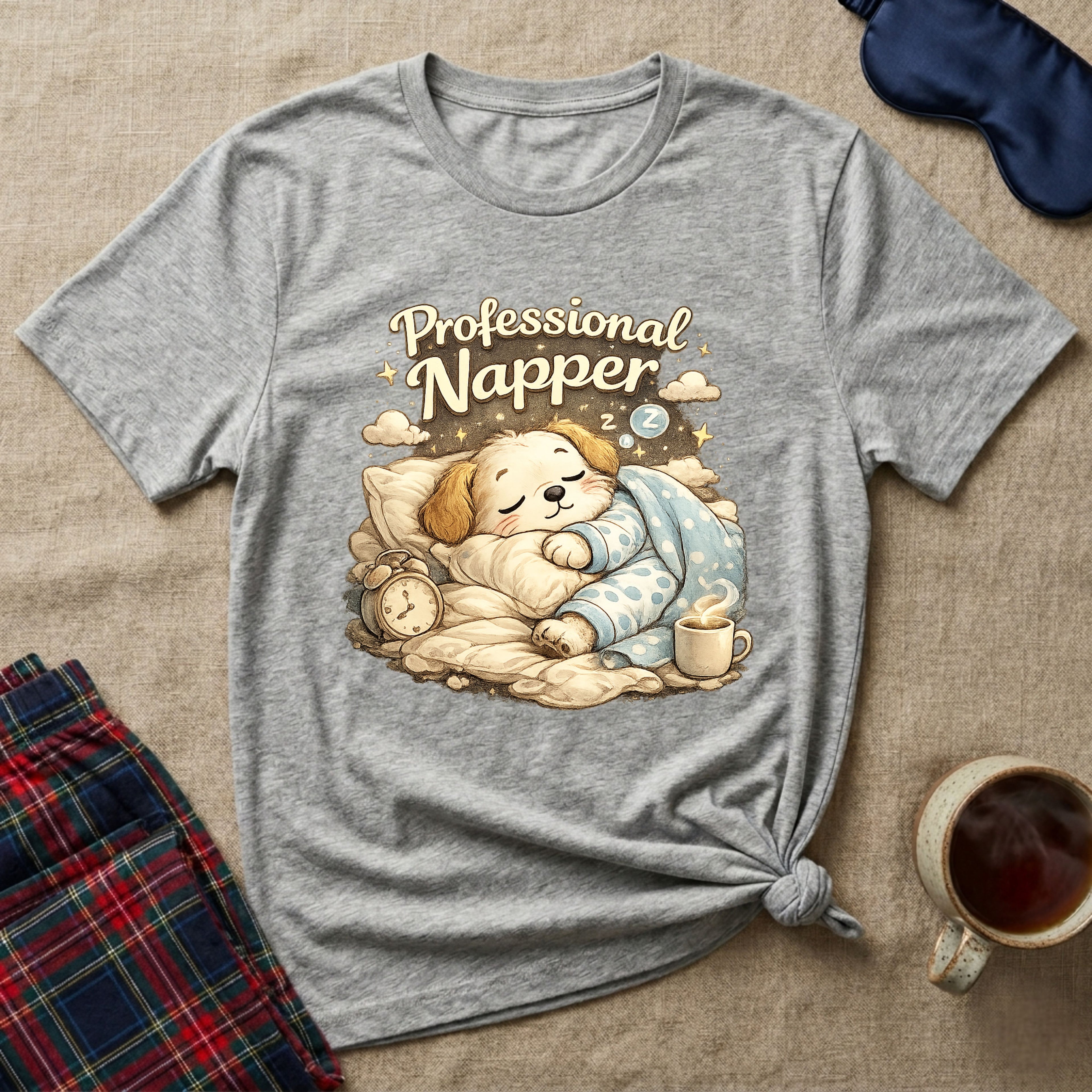 Professional Napper Puppy T-Shirt