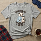 Running On 3% Sleepy Panda T-Shirt