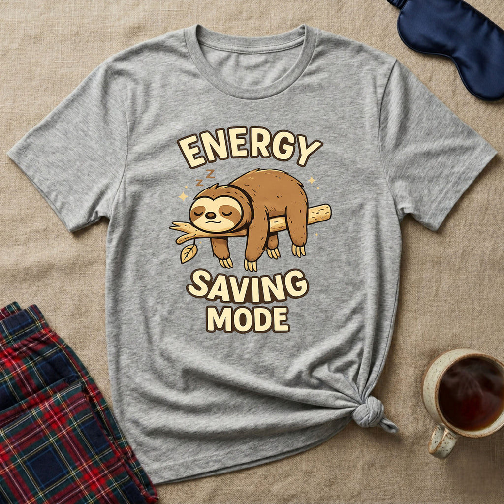 Energy Saving Sloth T-Shirt