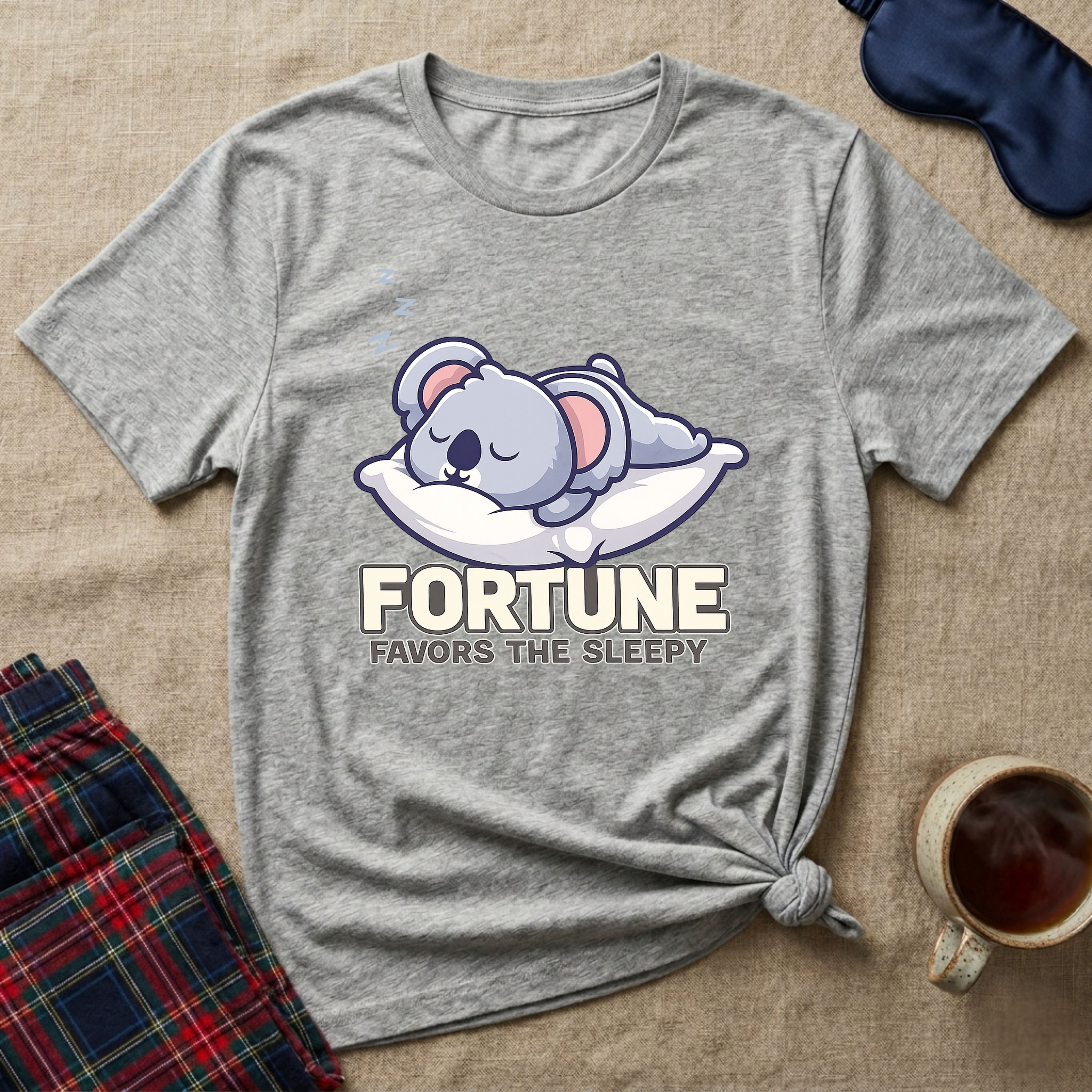 Fortune Favors The Sleepy T-Shirt