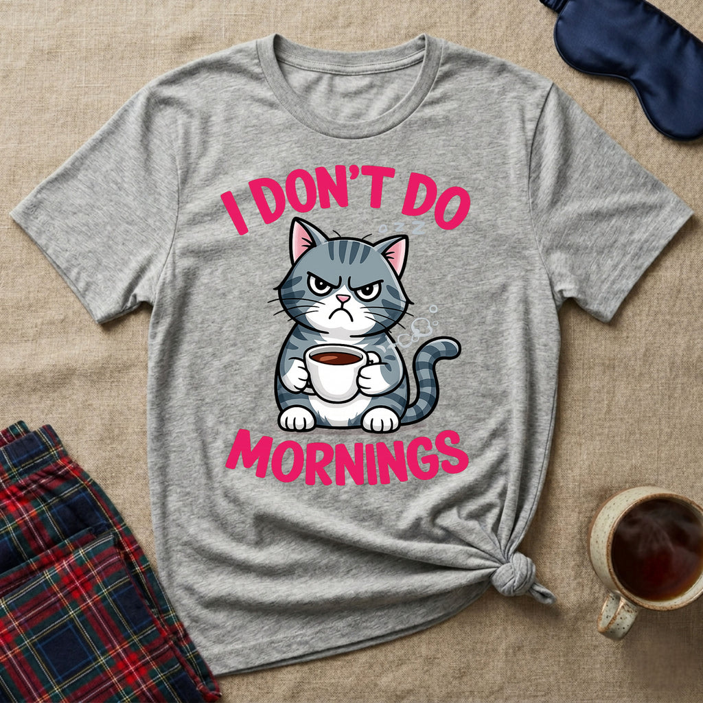 Don't Do Mornings T-Shirt