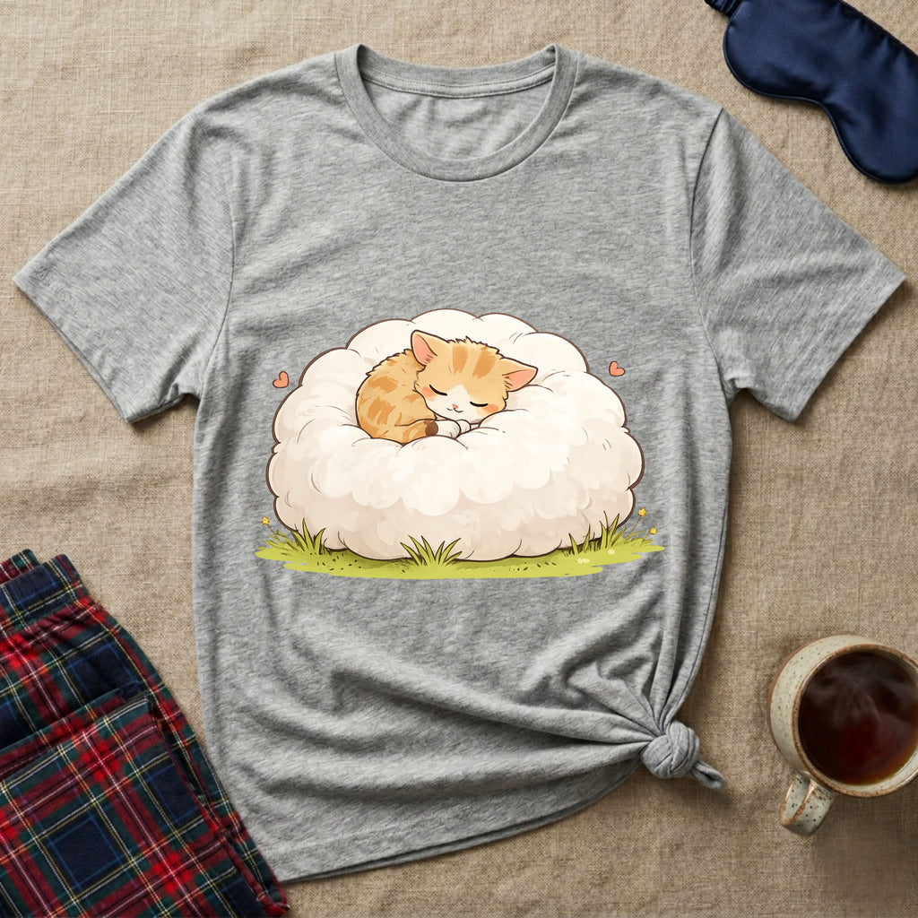 Sleepy Cloud Kitty T-Shirt