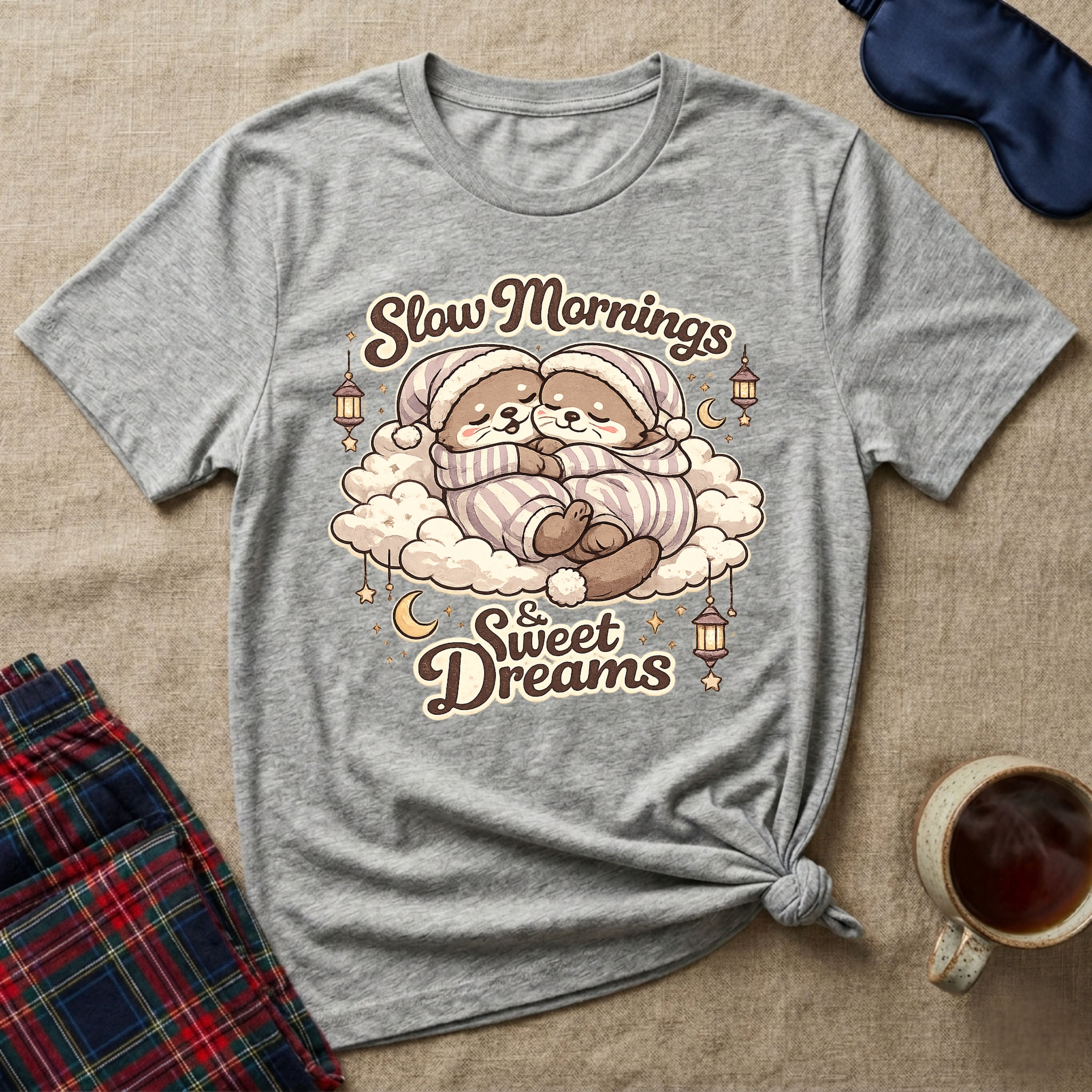 Slow Mornings Sloth T-Shirt