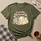 Currently Recharging Puppy T-Shirt