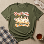 Purrfectly Exhausted T-Shirt