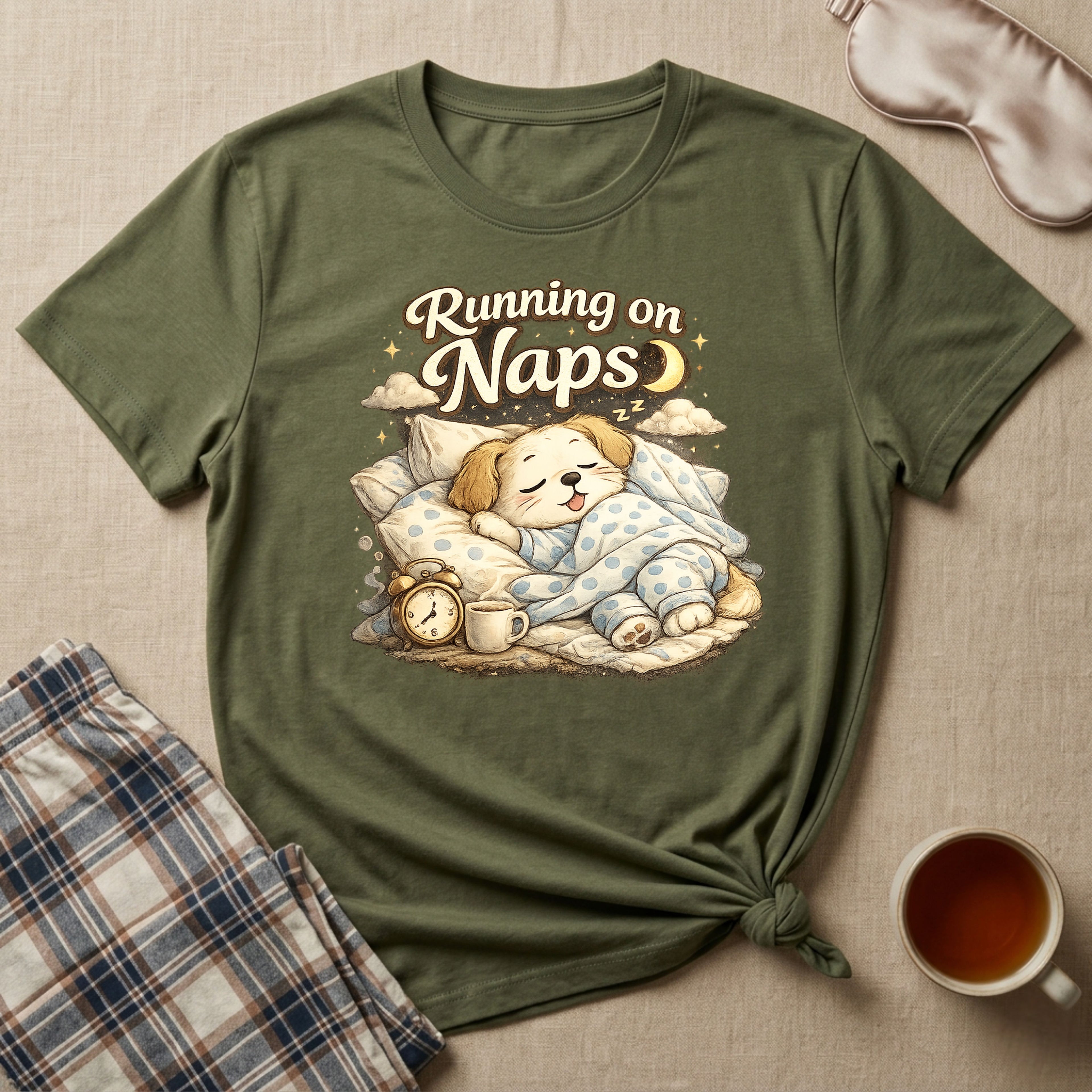Running On Naps Puppy T-Shirt