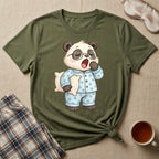 Sleepy Nerdy Panda T-Shirt