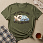 Do Not Disturb Im Sleeping Sleepy Panda T-Shirt
