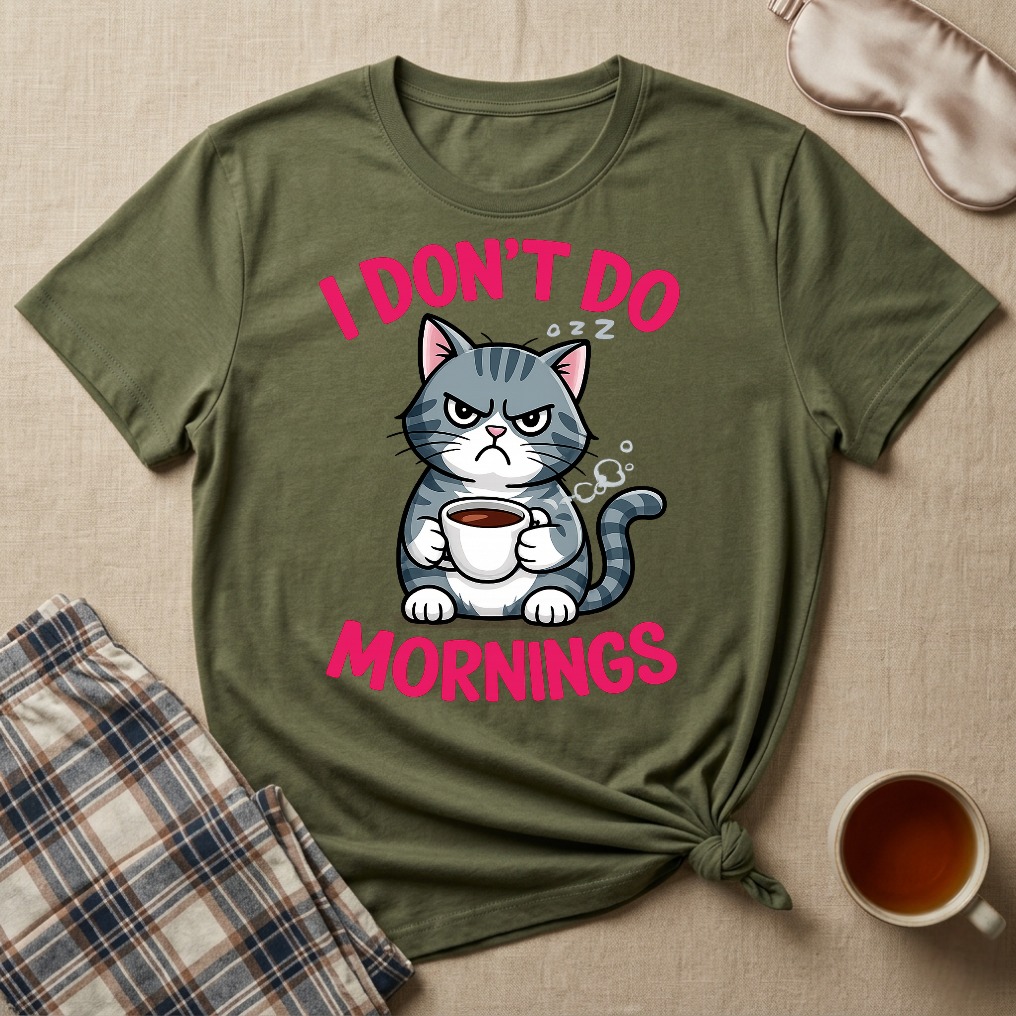 Don't Do Mornings T-Shirt