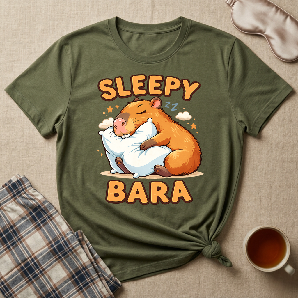 Sleepybara Pillow T-Shirt