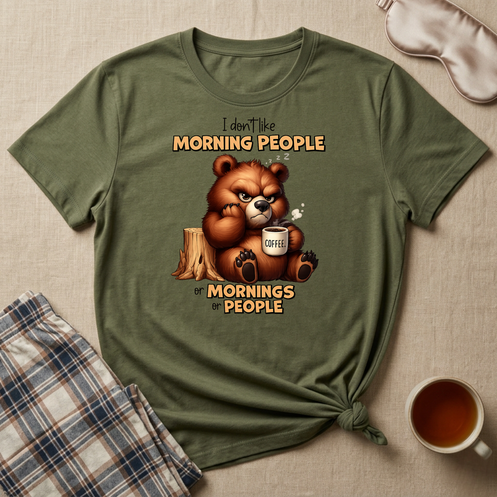 Don't Like Morning People T-Shirt