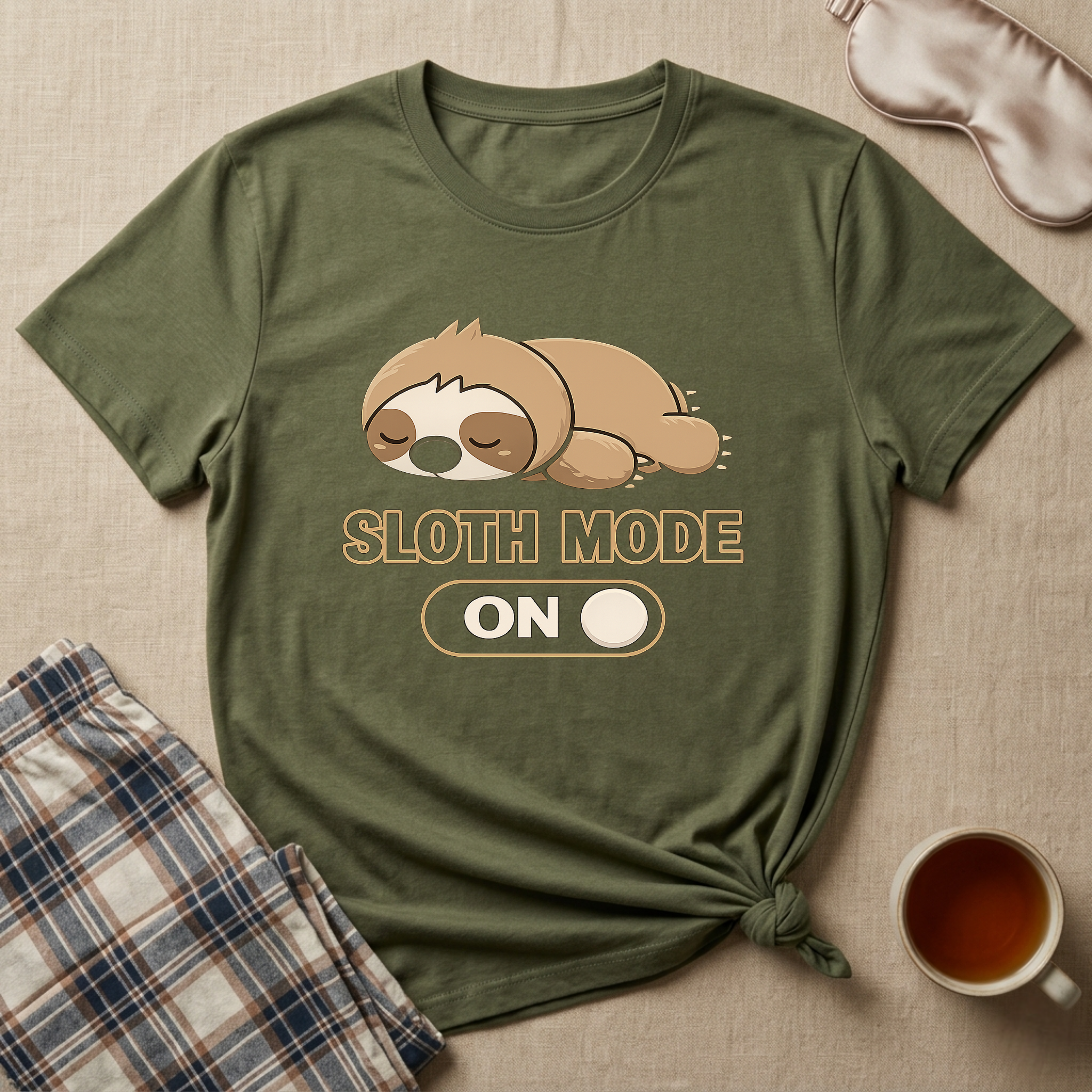 Sleepy Sloth Mode T-Shirt