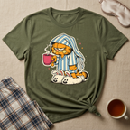 Lazy Coffee Cat T-Shirt