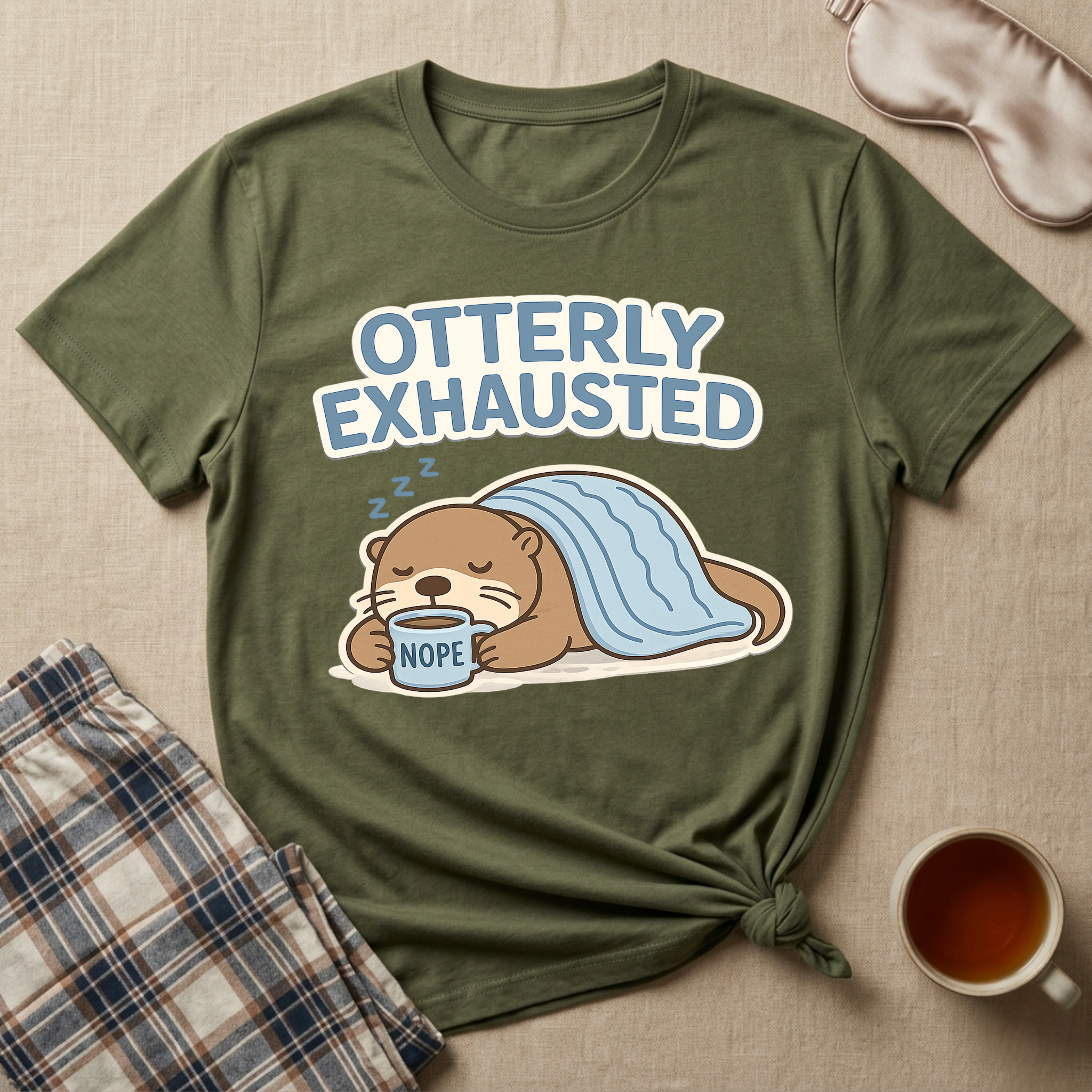 Otterly Exhausted T-Shirt