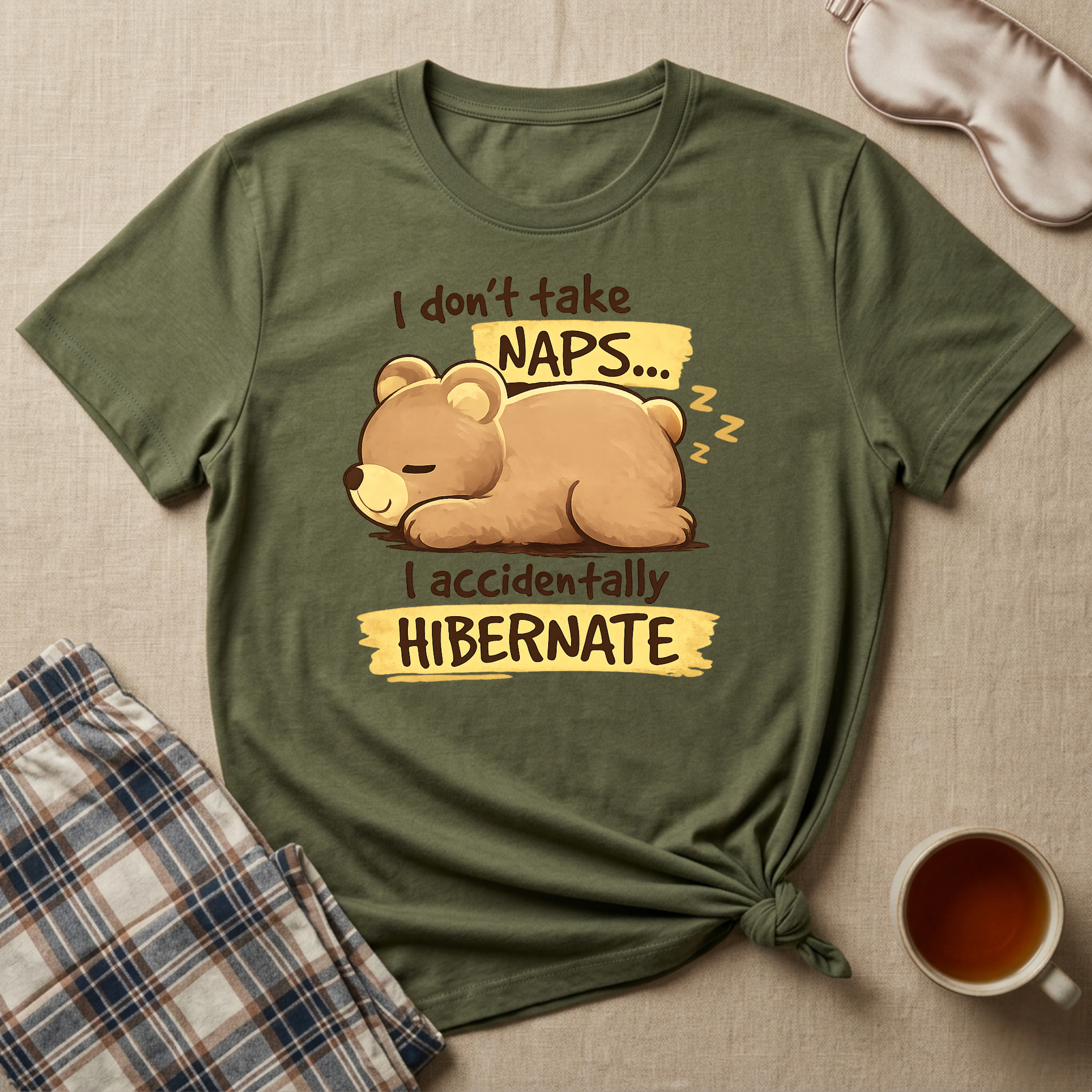 I Actually Hibernate T-Shirt