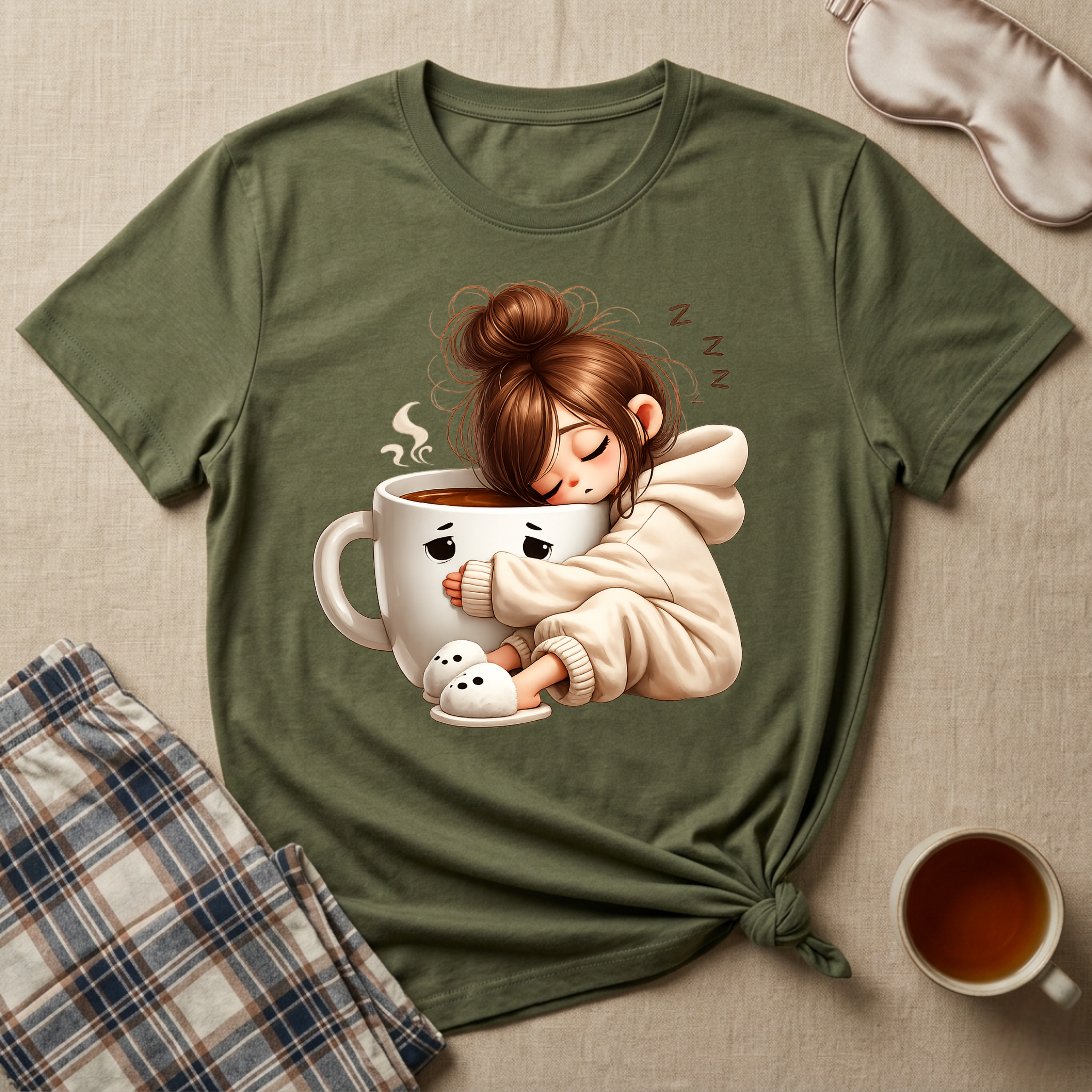 Coffee Mug Pillow T-Shirt