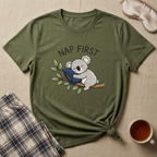 Nap First Koala T-Shirt