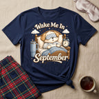 Wake Me In September Puppy T-Shirt