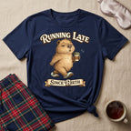 Running Late Since Birth Capybara T-Shirt