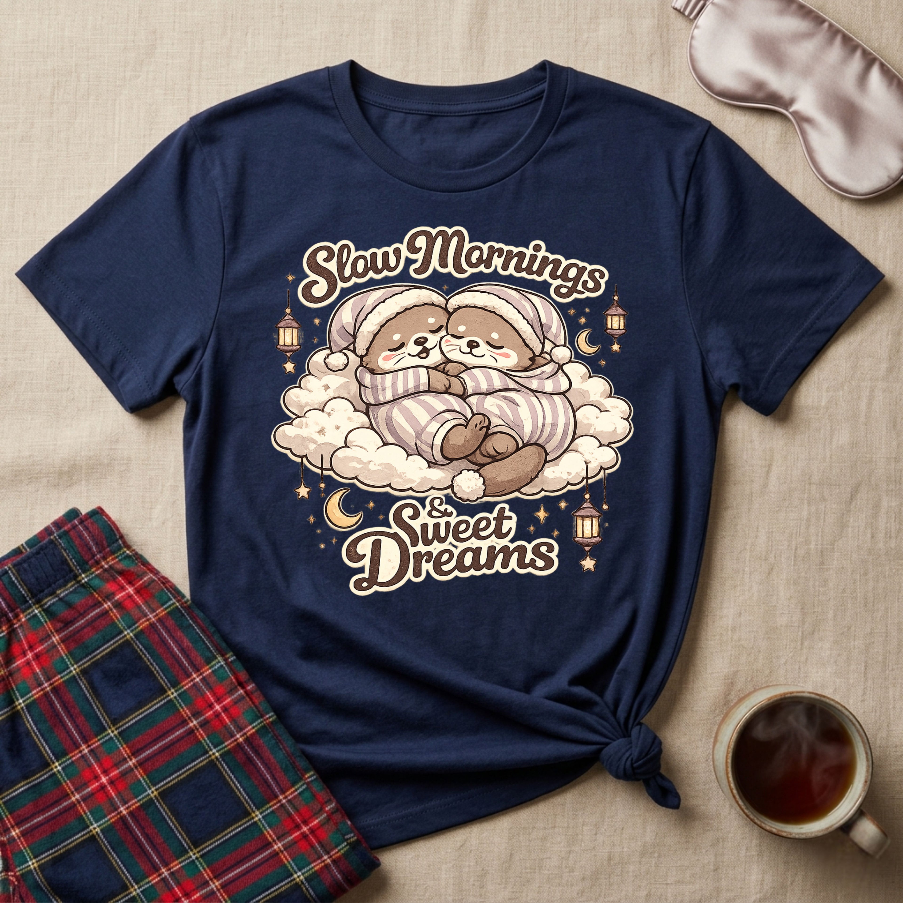 Slow Mornings Sloth T-Shirt